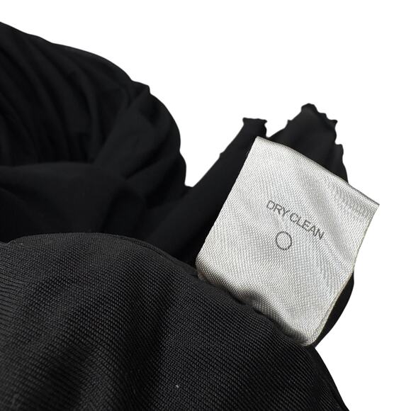 MAJORELLE Giules Gown Dress Black Ruffled Overlay Size Medium NEW NWT - Picture 11 of 11